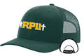 Baseball Hat Embroidered Logo - Dark Green - RP11