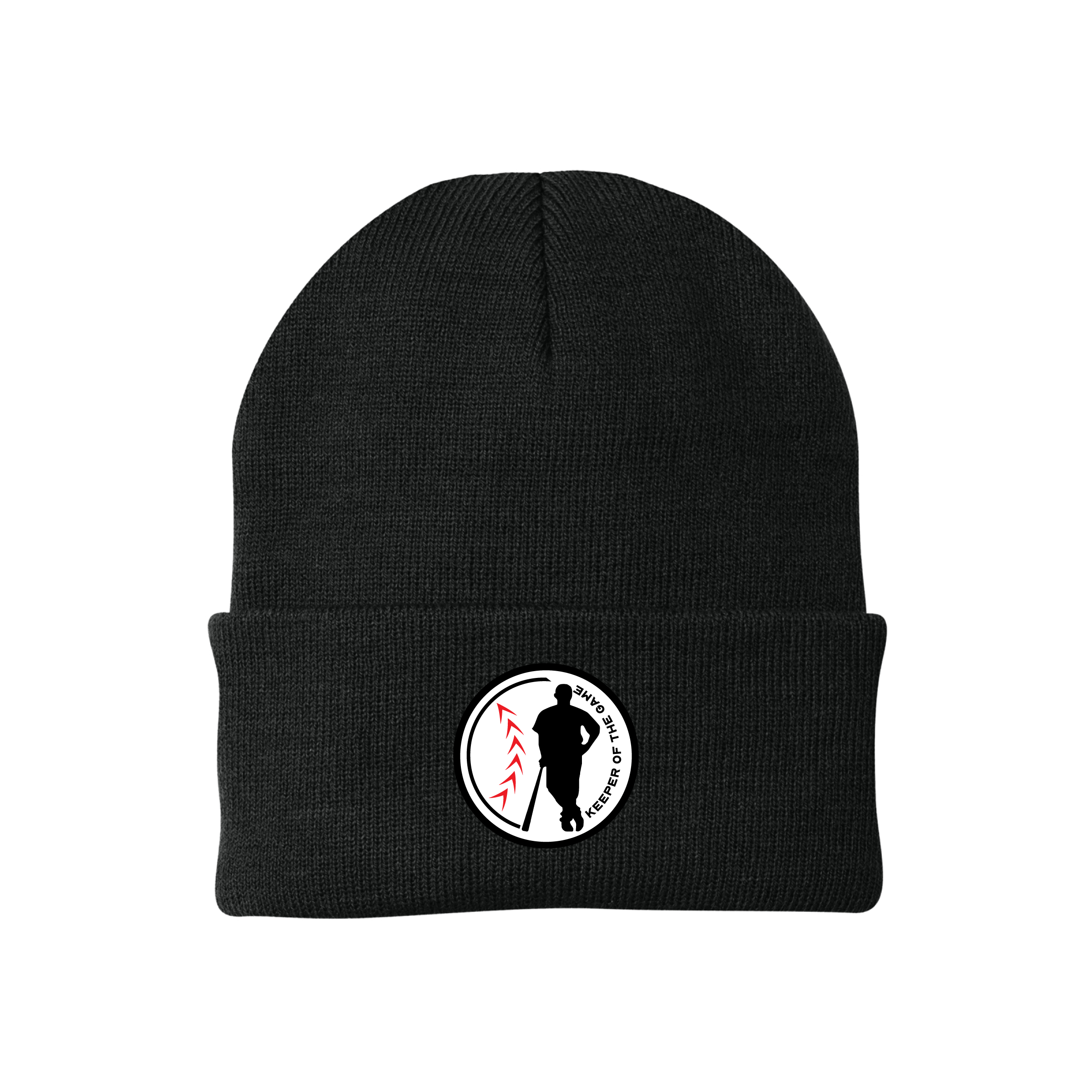 Black Beanie - Keeper of the Game