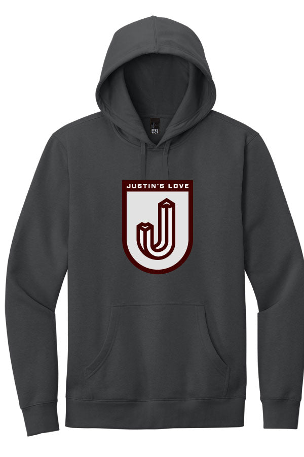 Charcoal Hoodie - Justin's Love