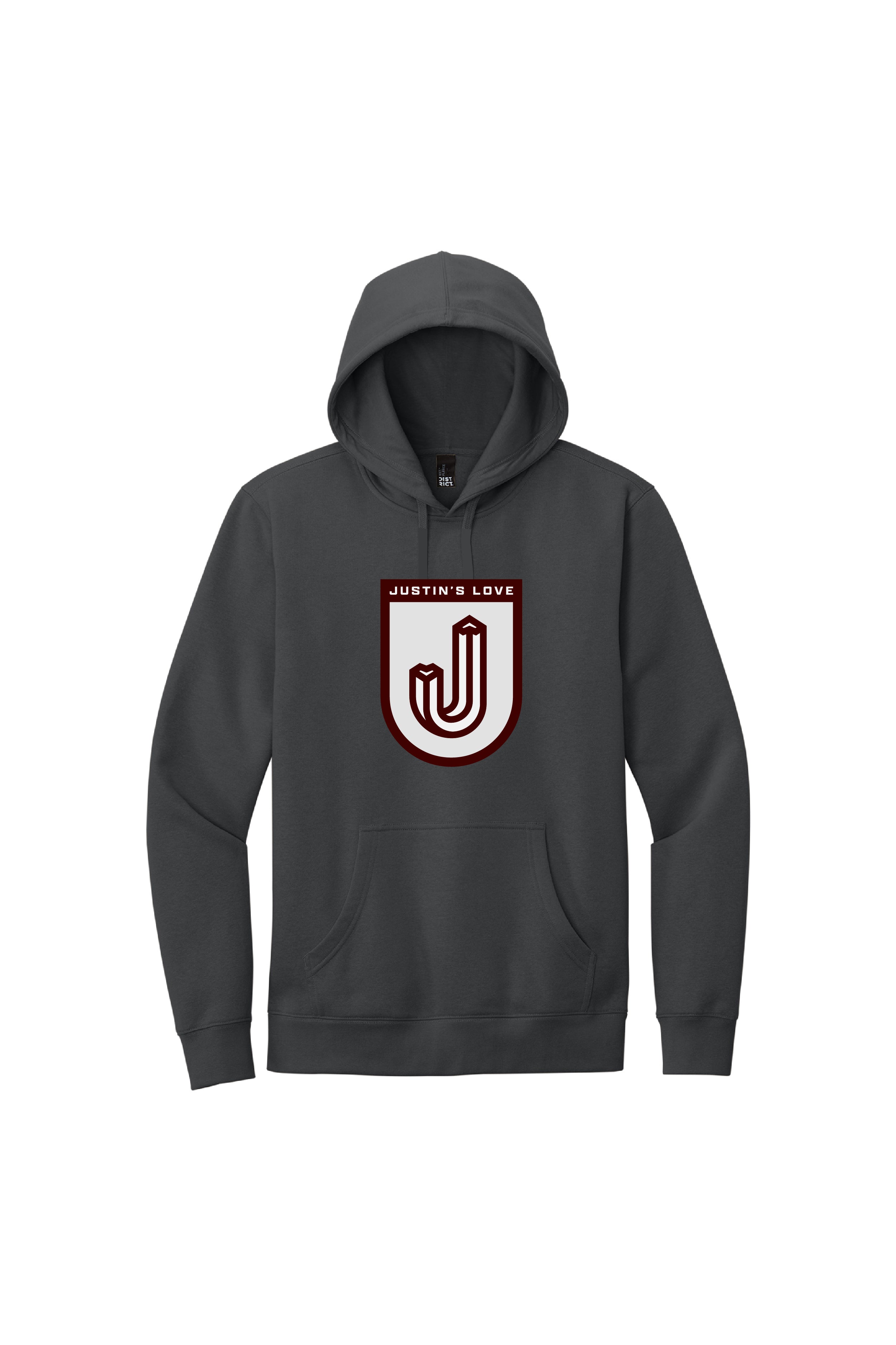 Charcoal Hoodie - Justin's Love