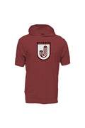 Xtreme-Tek Short Sleeve Maroon Hoodie-Justin's Love