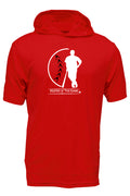 Xtreme-Tek Short Sleeve Red Hoodie-Keeper of the Game