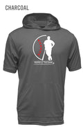 Xtreme-Tek Short Sleeve Charcoal Hoodie-Keeper of the Game